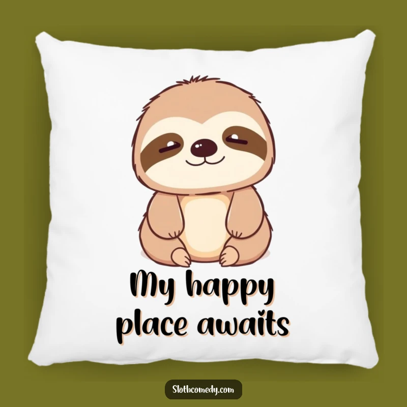 Funny Kawaii Sloth Pillow - Cozy Comfort and Humorous Relaxation for Your Sofa