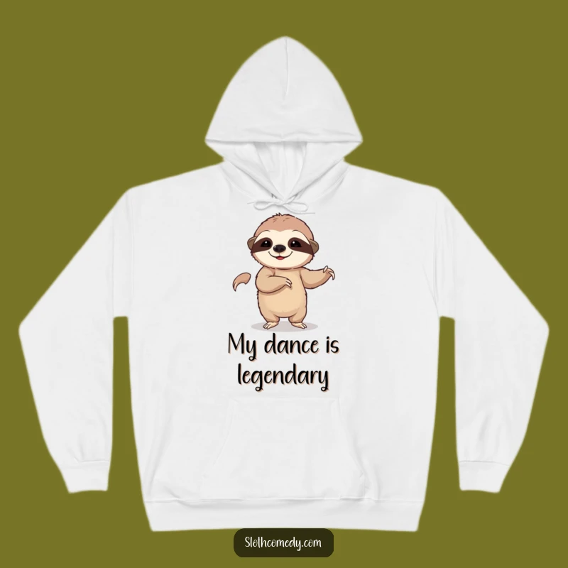 Funny Sloth Dance Hoodie: Stay Cozy While You Slow Dance with This Hilarious Gift