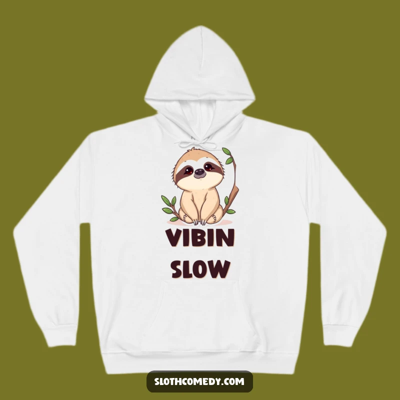 Funny Sloth Hoodie: Cozy Curiosity, Warm and Snuggly, Ultimate Funny Gift