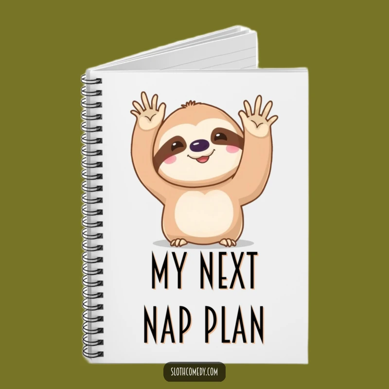 Funny Kawaii Sloth Notebook: Hilarious Journal for Slow Thinkers