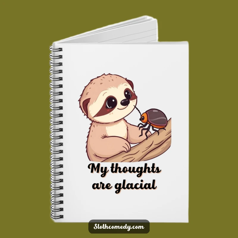 Funny Sloth Wonder Notebook: Jot Down Ideas with This Hilarious Gift for Dreamers
