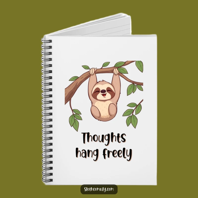 Funny Sloth Giggle Notebook: Jot Down Giggles, Ideal Funny Gift
