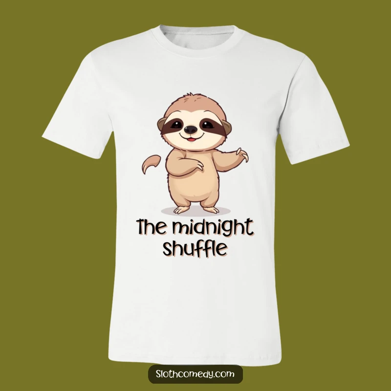 Funny Sloth Dance T-Shirt: Show Off Your Slow Moves with This Hilarious Graphic Tee