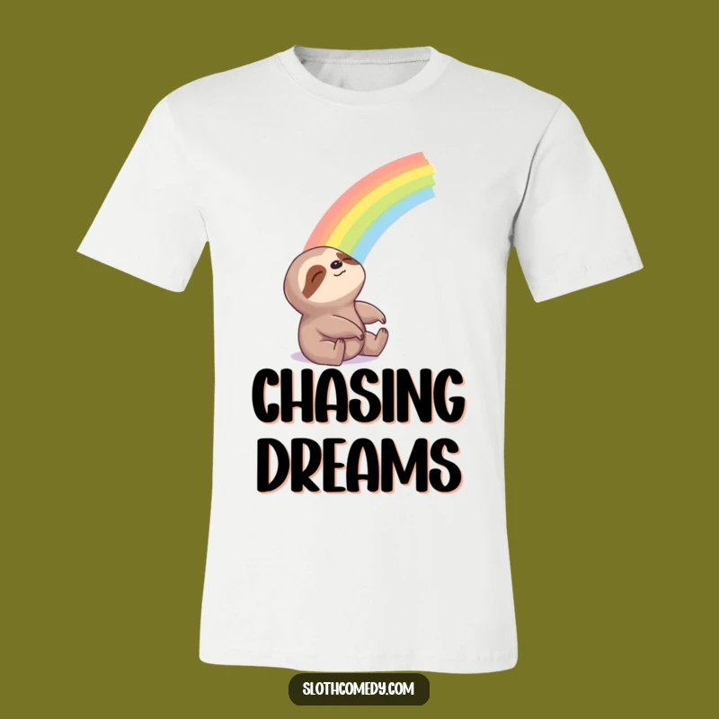 Funny Sloth Rainbow T-Shirt: Wear Your Hope with This Hilarious and Joyful Tee
