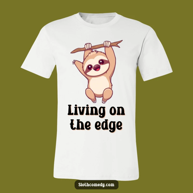 Funny Kawaii Sloth Upside Down T-Shirt: Unique Style, Ideal Funny Gift!